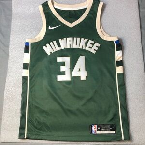 Nike Milwaukee Bucks Jersey Giannis Antetokounmpo #34 Icon Men’s M NBA Swingman